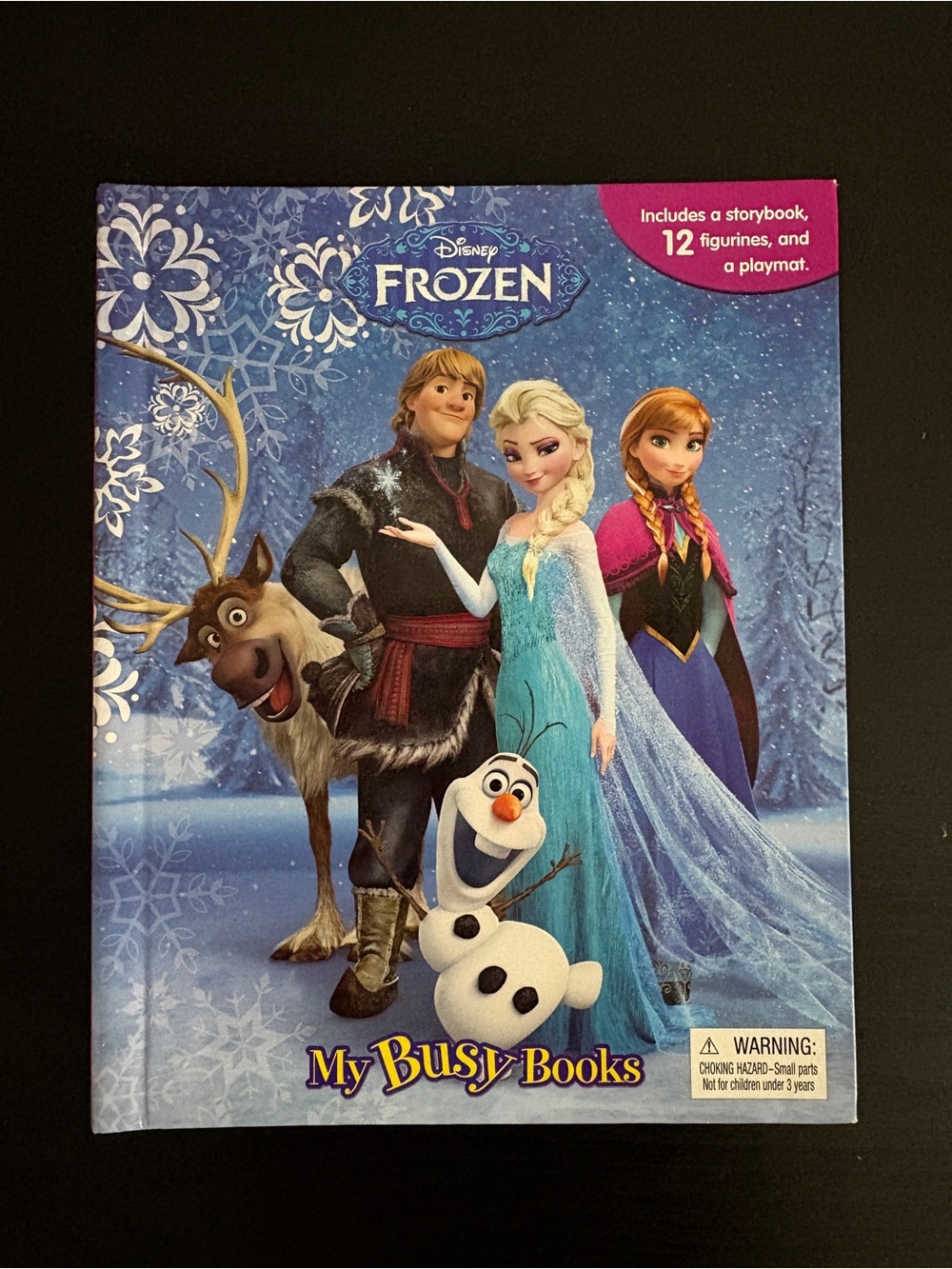 Disney Frozen My Busy Books - Blue Playmat & Storybook Set